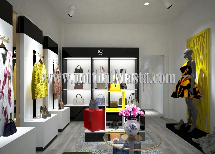 Thiết kế shop thời trang nữ cao cấp - anh Thuận- quận 1